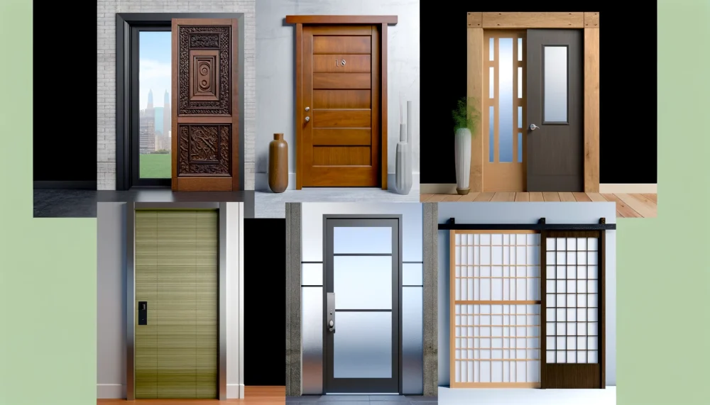 ヘーベルハウス 玄関のドアの種類：特徴と選び方